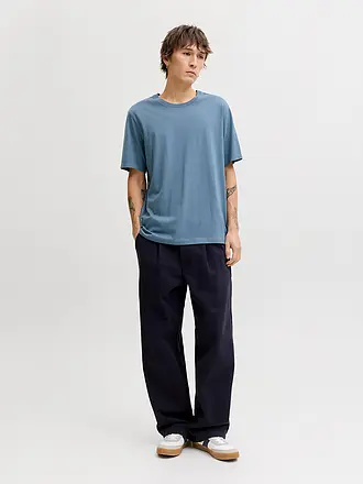 JACK & JONES | T-shirt slim fit JJEORGANIC | blau